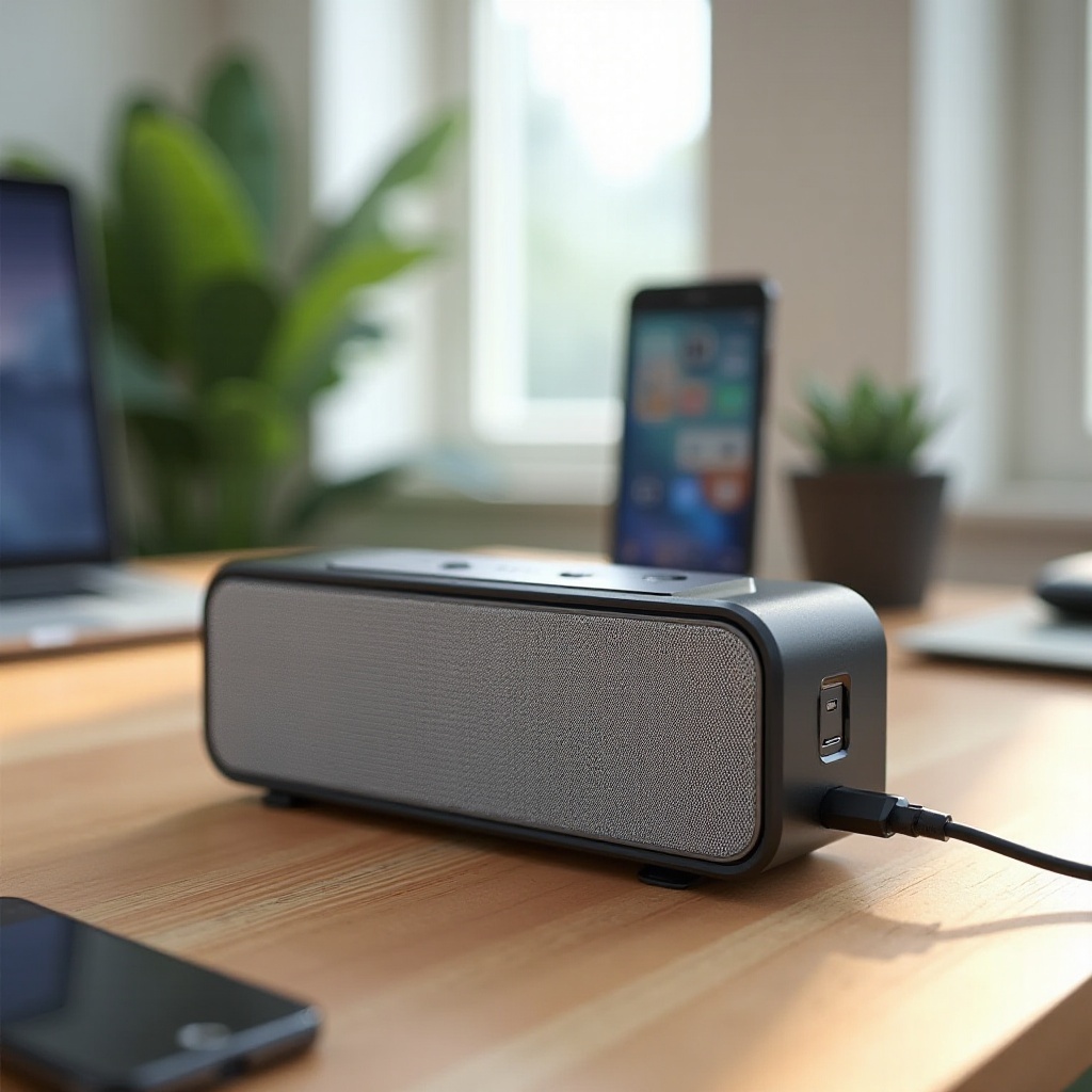 como carregar a caixa de som Altec Lansing