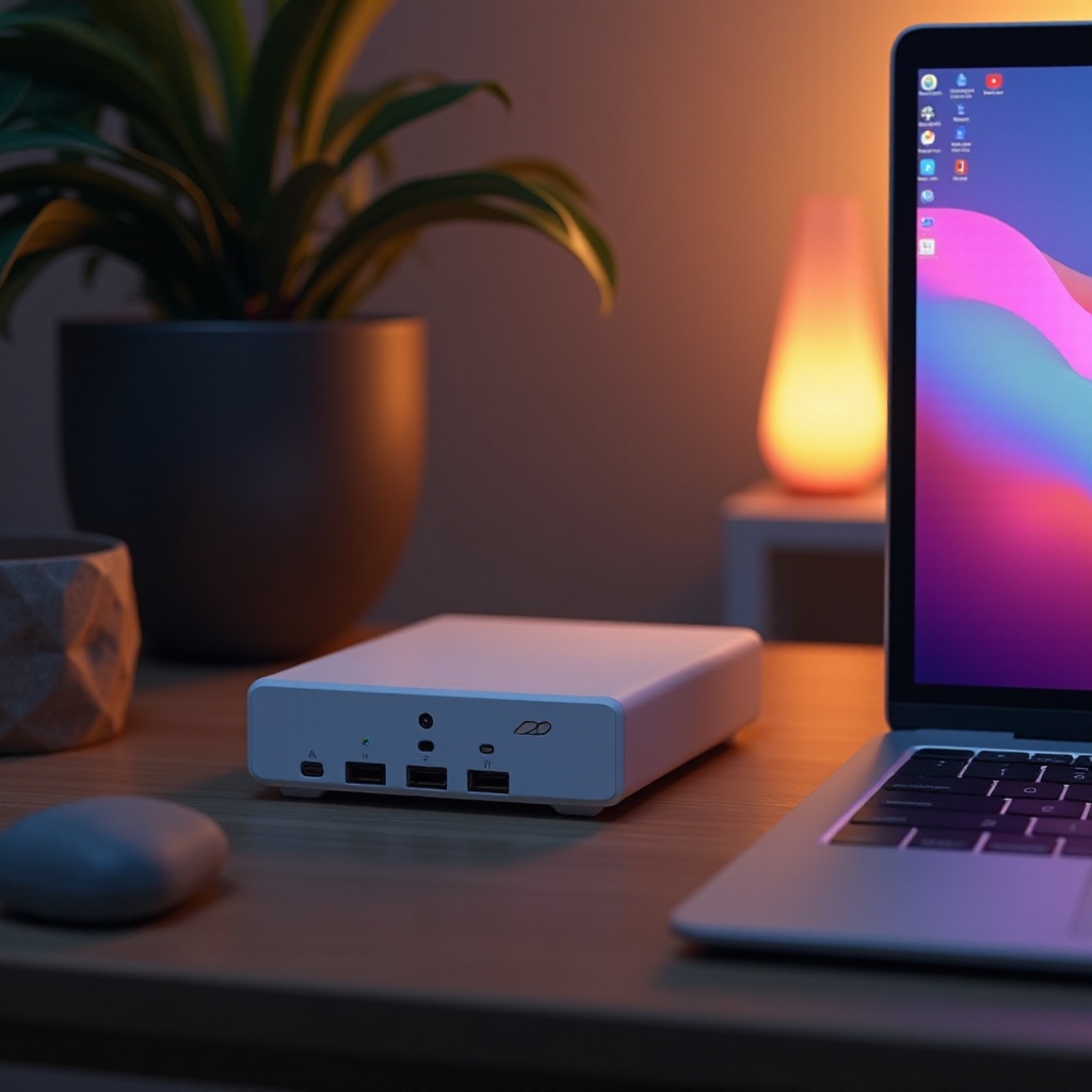 czy mogę podłączyć mini PC do laptopa?
