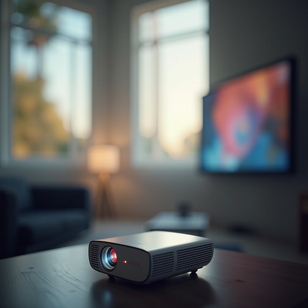 projetor de curta distância mais barato