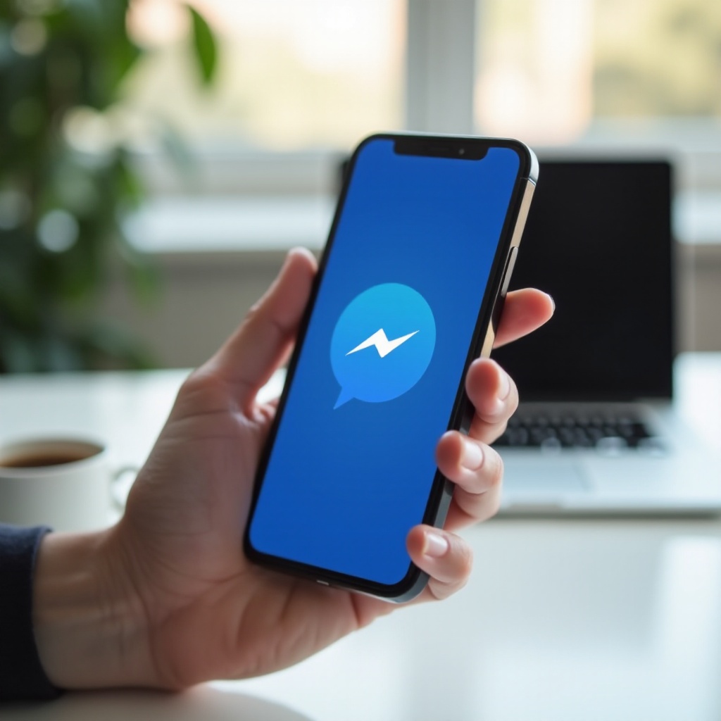 messenger não mostra mensagens iphone