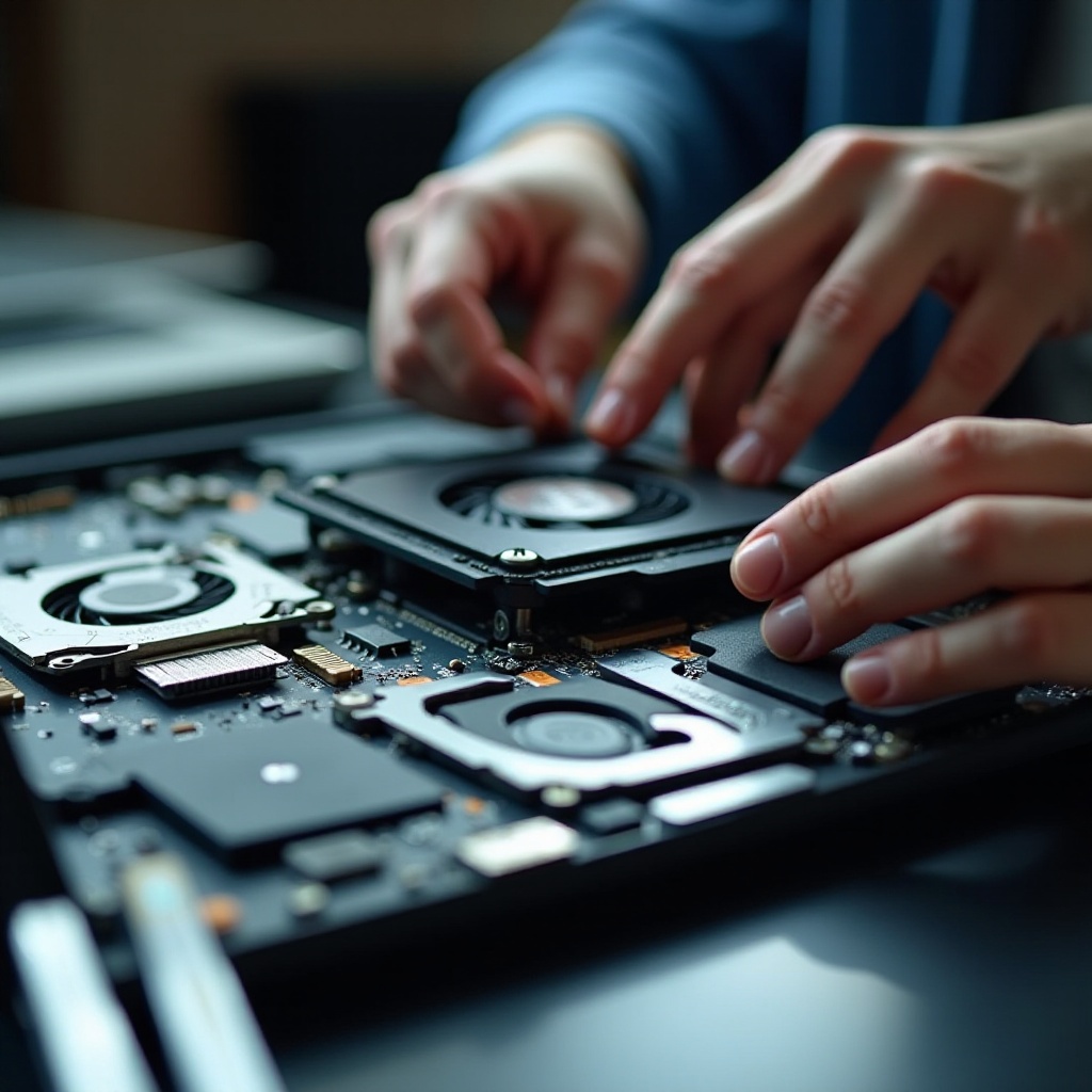 você pode substituir uma GPU em um laptop?