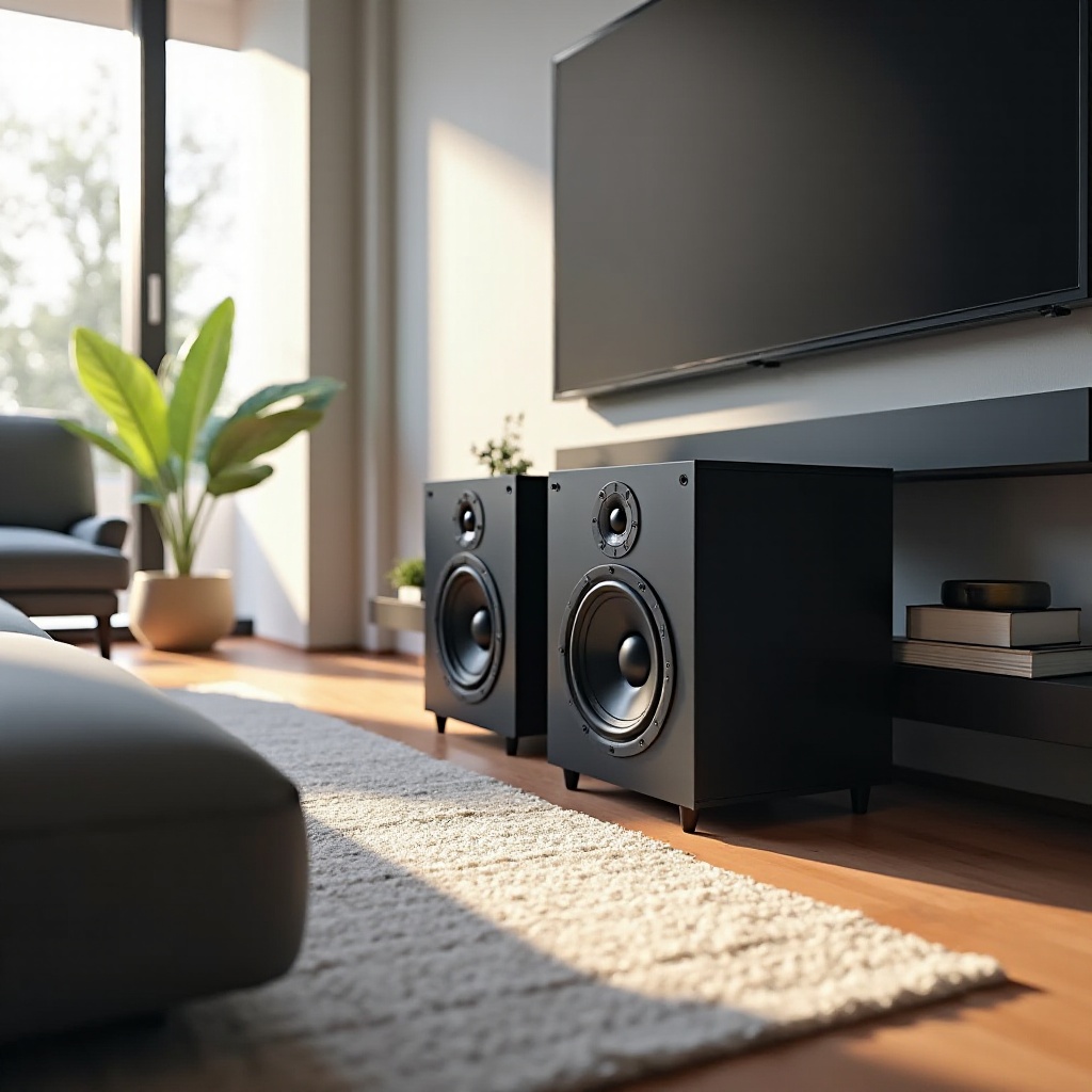 najlepsze miejsce na subwoofer z soundbarem