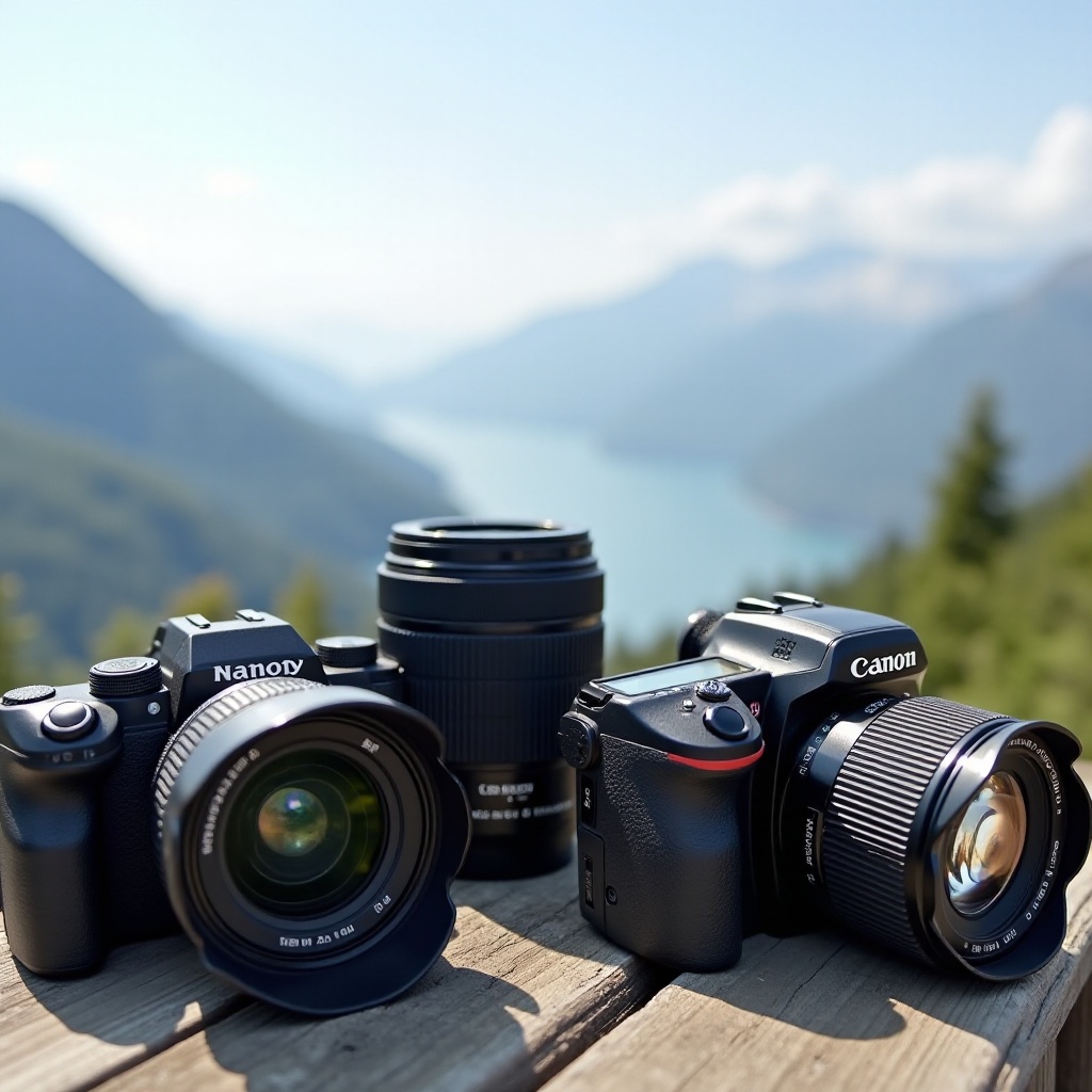 melhor câmera para fotografia de paisagens