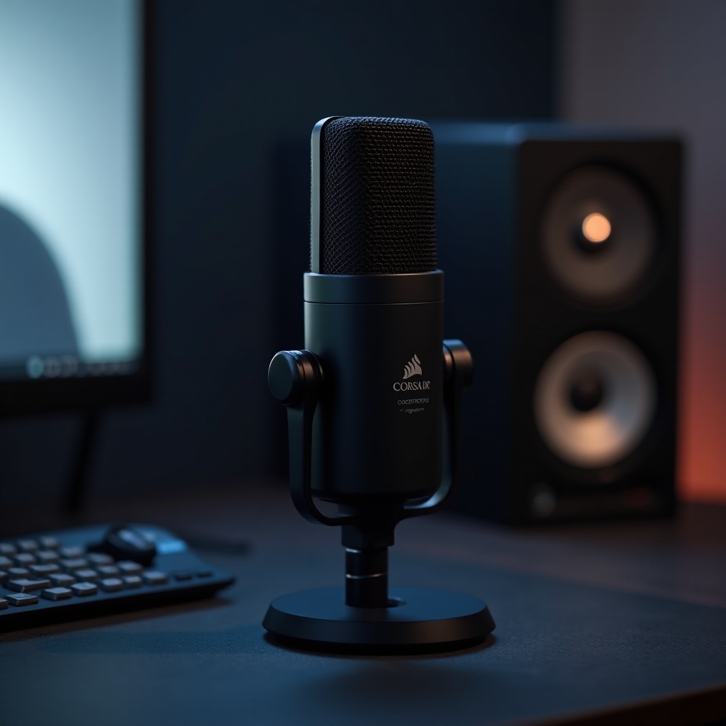 micrófono corsair no funciona