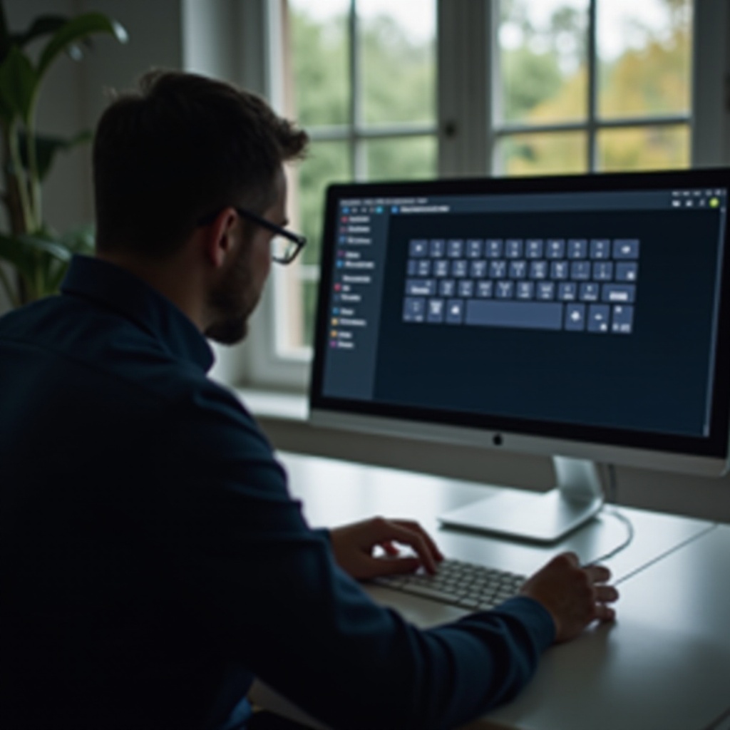 klawiatura ekranowa nie działa