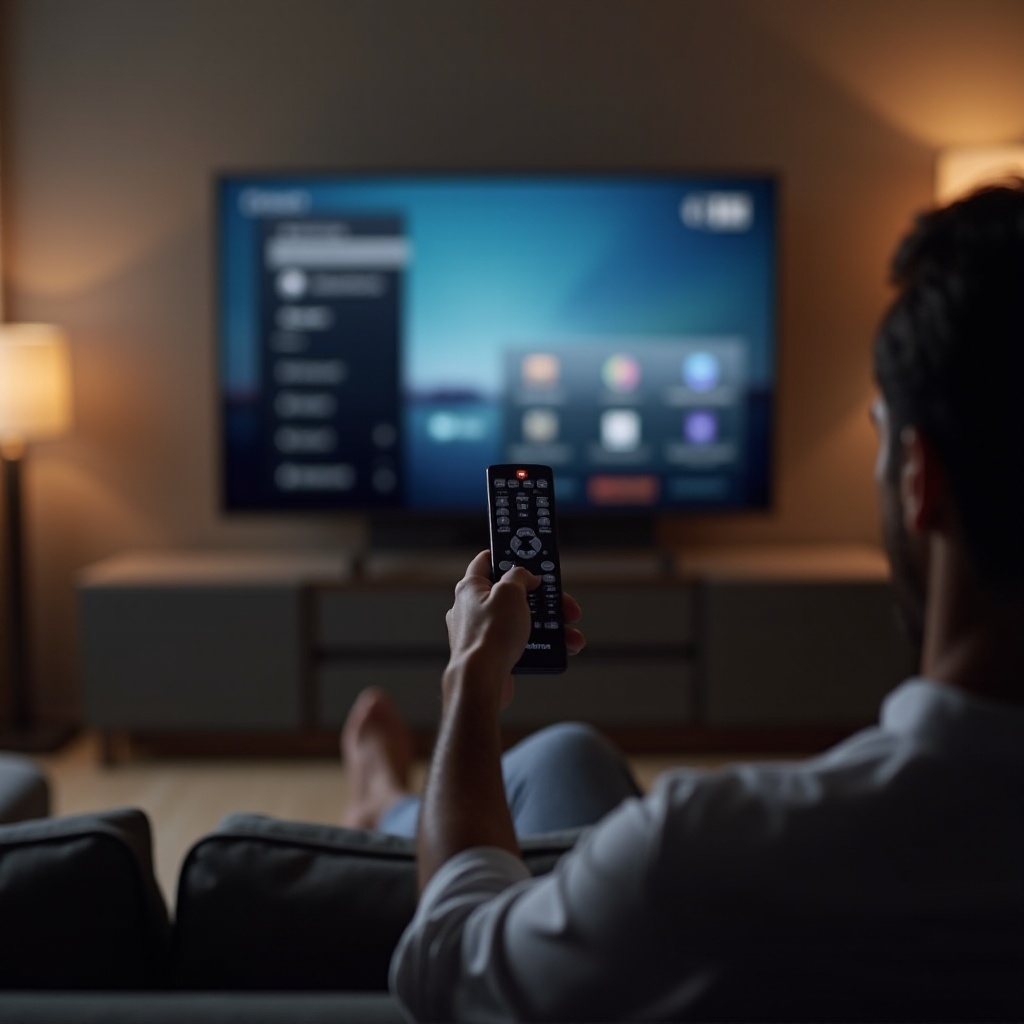 controle remoto da TV inteligente Hisense não está funcionando