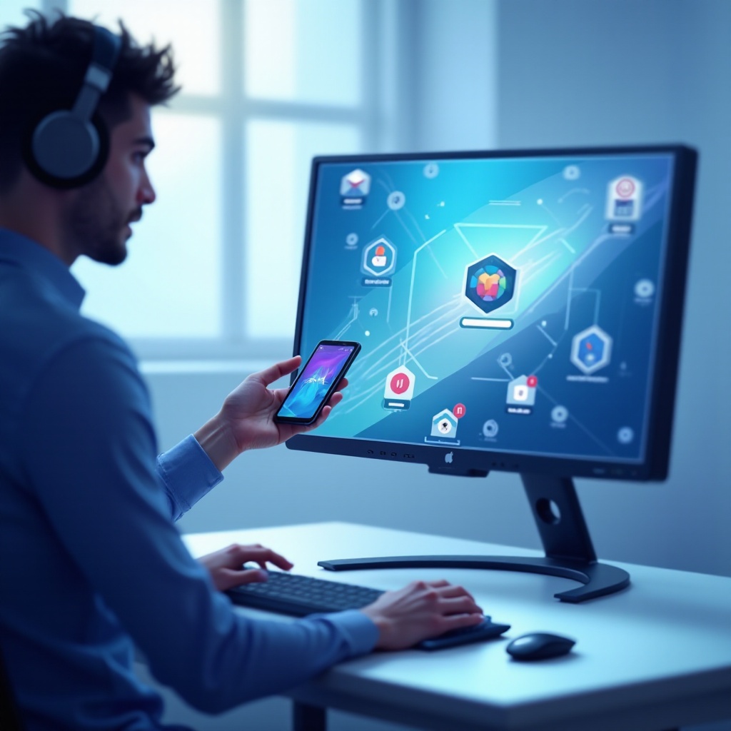 controlar el teléfono desde la PC