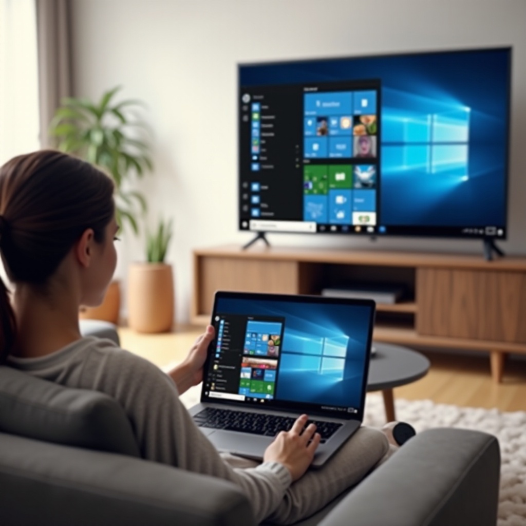 Windows 10 Chromecast para TV