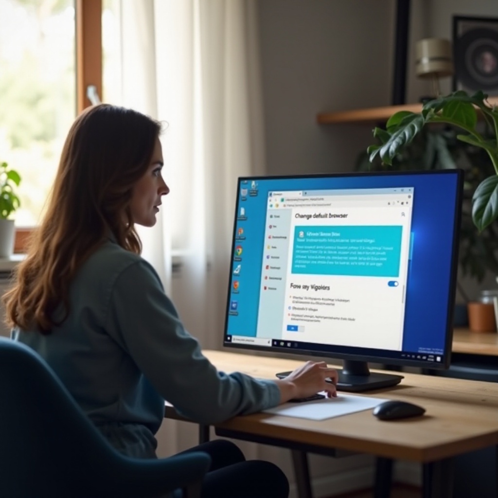 cómo cambiar el navegador predeterminado en Windows