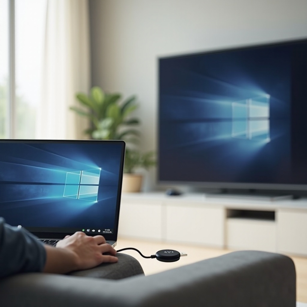 Windows 10 Chromecast na TV