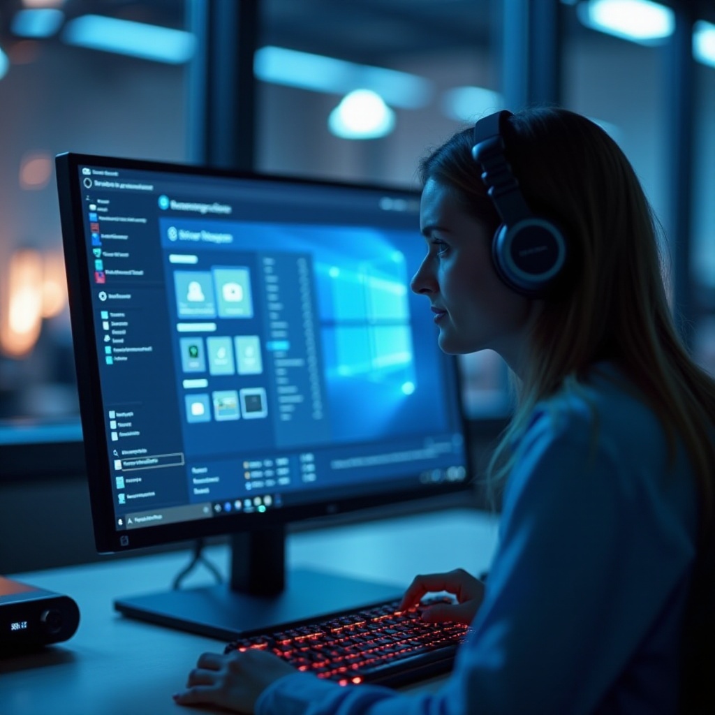 cómo restablecer los controladores en Windows 11