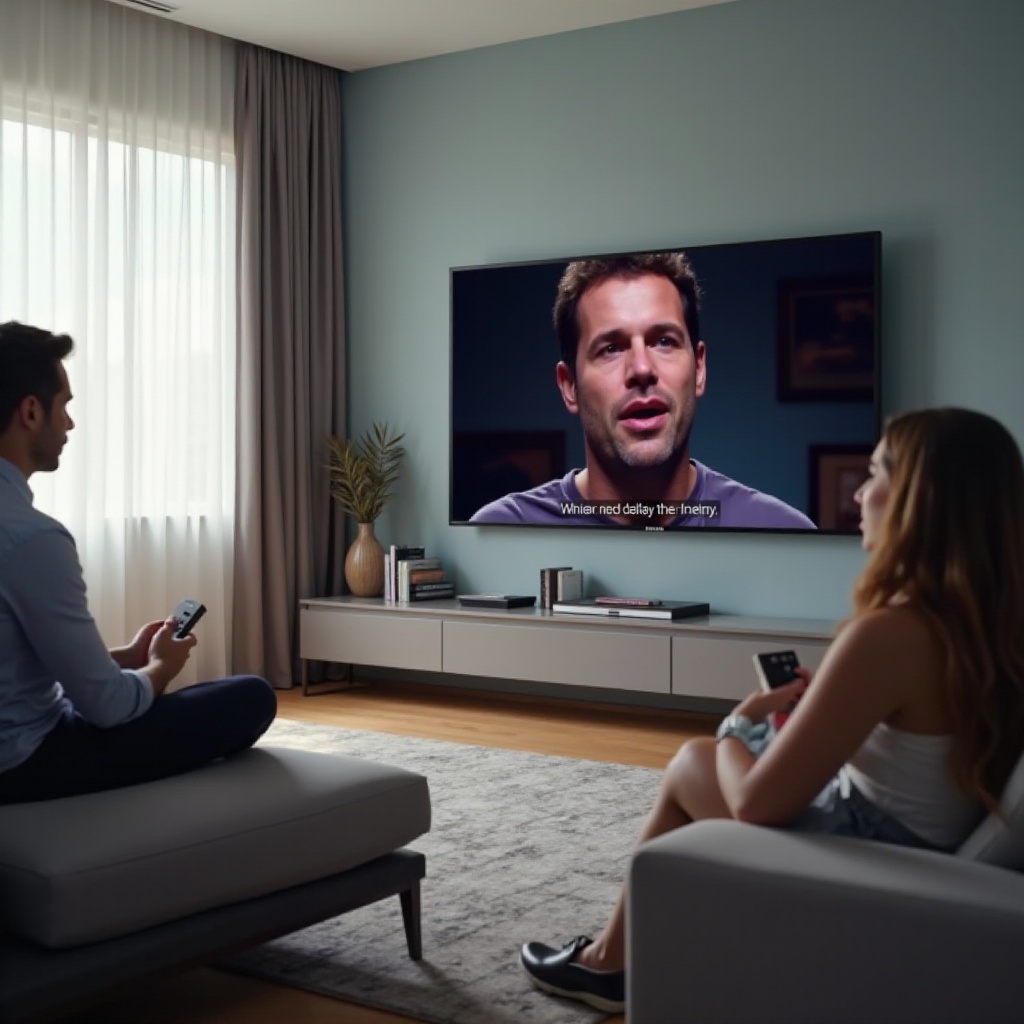 cómo solucionar el retraso de sonido en un televisor Samsung