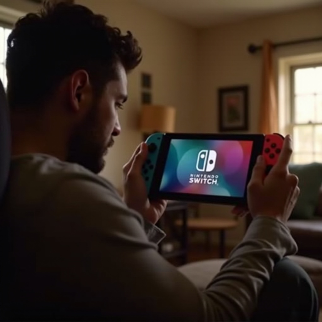 como saber se um switch é OLED